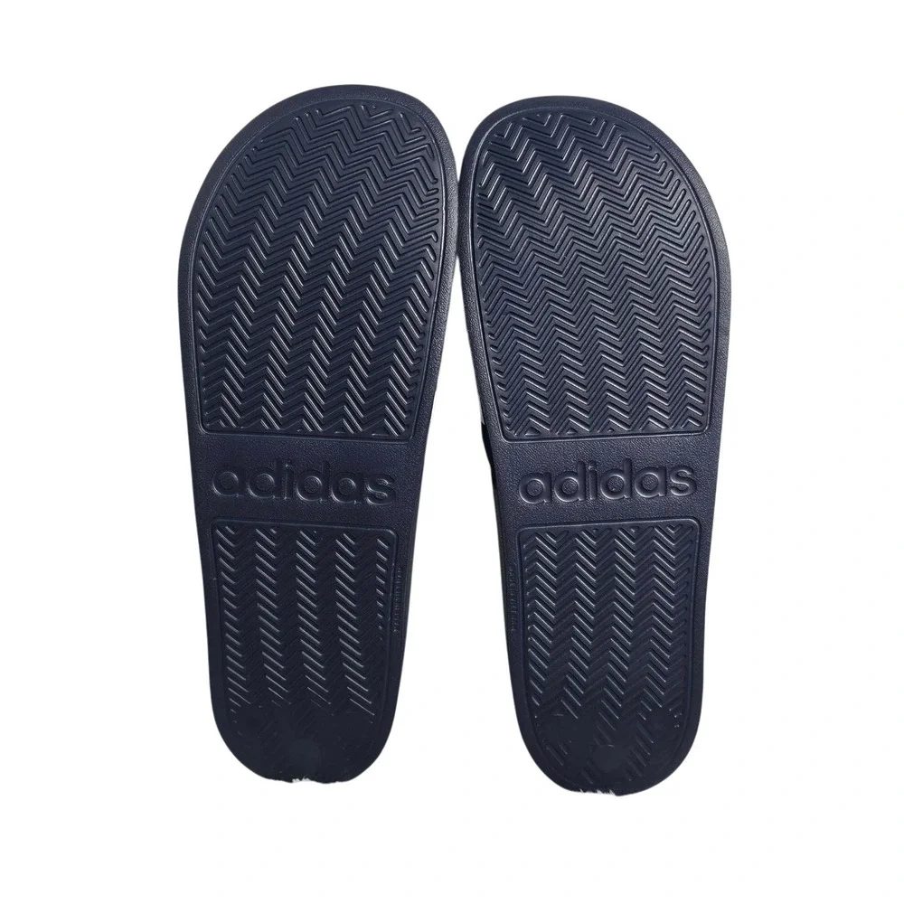 Adidas Adilette Shower Slides Men's 13 / Women's 14 GZ5920 Flip Flops‎ Navy NWT